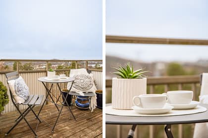 Balkong eller utsiktsbild