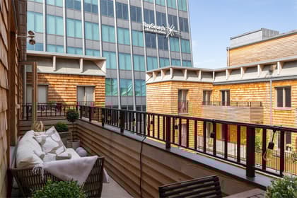 Balkong eller utsiktsbild