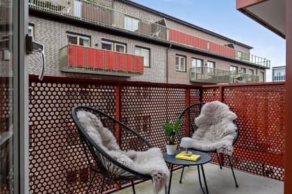 Balkong eller utsiktsbild