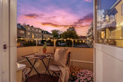 Balkong eller utsiktsbild