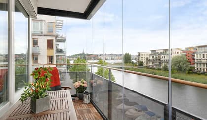 Balkong eller utsiktsbild