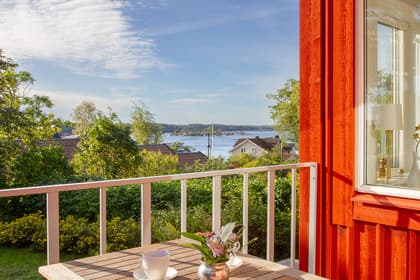 Balkong eller utsiktsbild