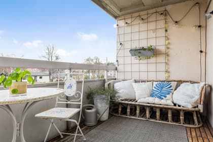 Balkong eller utsiktsbild