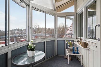 Balkong eller utsiktsbild