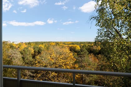 Balkong eller utsiktsbild