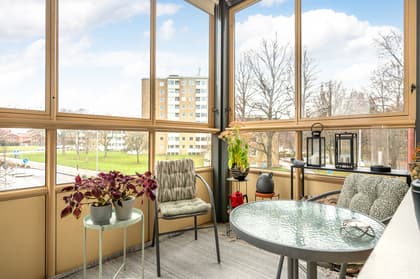 Balkong eller utsiktsbild