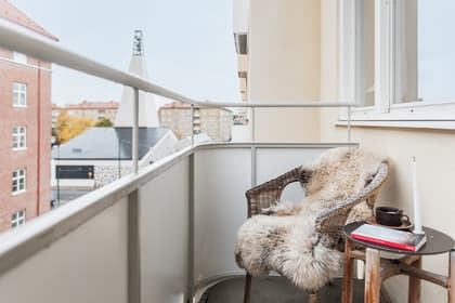 Balkong eller utsiktsbild