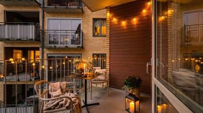 Balkong eller utsiktsbild