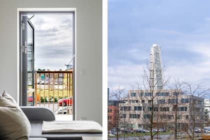 Balkong eller utsiktsbild