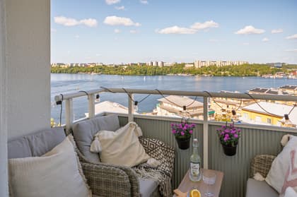 Balkong eller utsiktsbild