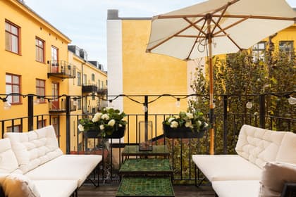 Balkong eller utsiktsbild