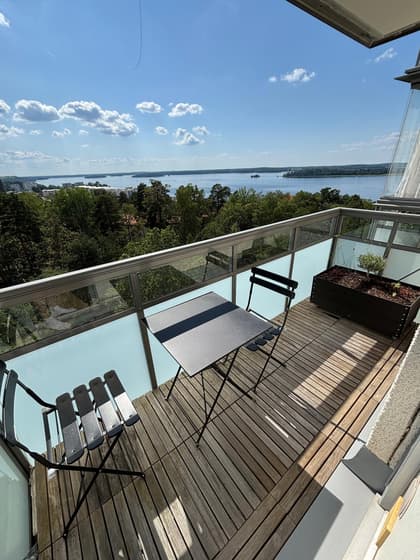 Balkong eller utsiktsbild