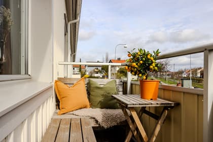 Balkong eller utsiktsbild