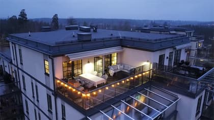 Balkong eller utsiktsbild