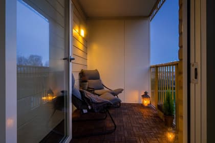 Balkong eller utsiktsbild