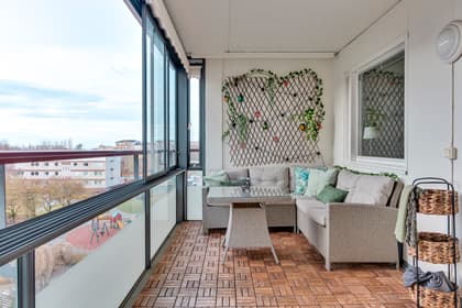 Balkong eller utsiktsbild