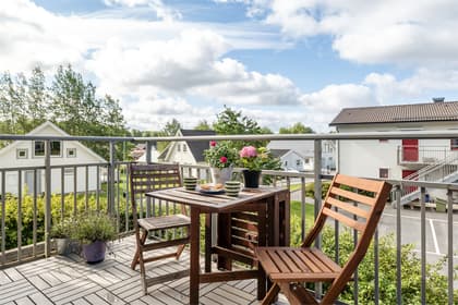 Balkong eller utsiktsbild