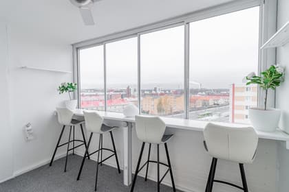 Balkong eller utsiktsbild