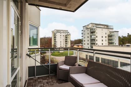 Balkong eller utsiktsbild