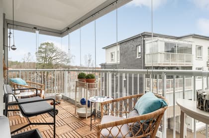 Balkong eller utsiktsbild