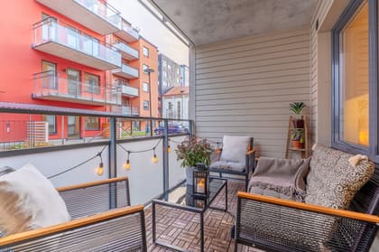 Balkong eller utsiktsbild