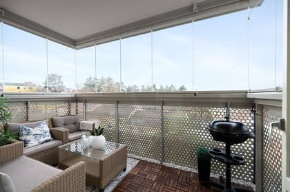 Balkong eller utsiktsbild