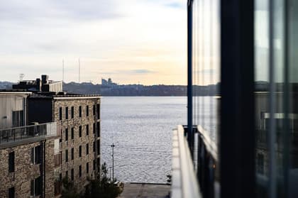 Balkong eller utsiktsbild