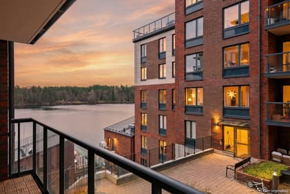 Balkong eller utsiktsbild