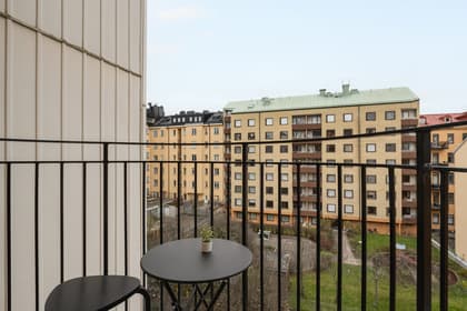 Balkong eller utsiktsbild