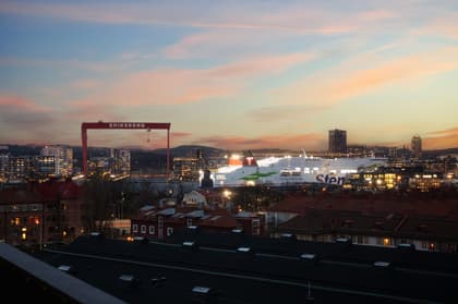 Balkong eller utsiktsbild