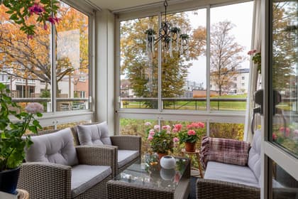 Balkong eller utsiktsbild