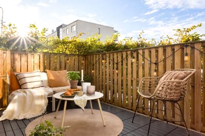 Balkong eller utsiktsbild