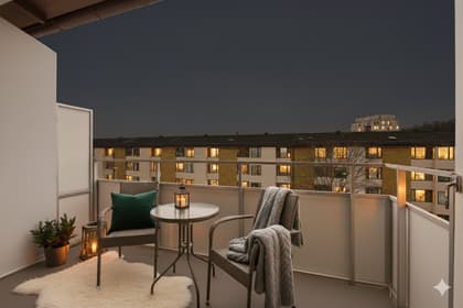 Balkong eller utsiktsbild