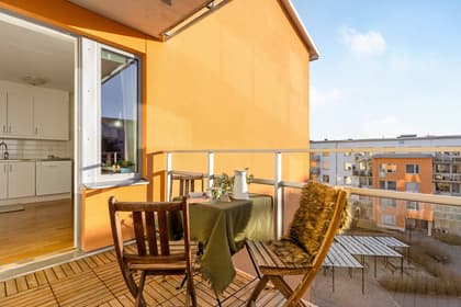 Balkong eller utsiktsbild