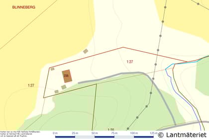 Illustrerad karta över fastigheten eller området