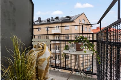 Balkong eller utsiktsbild