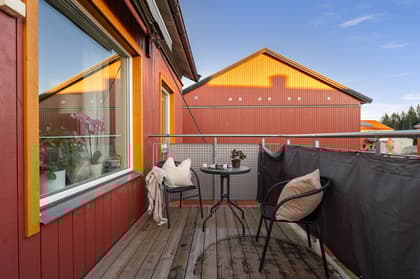 Balkong eller utsiktsbild