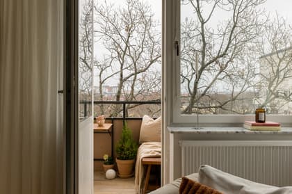 Balkong eller utsiktsbild