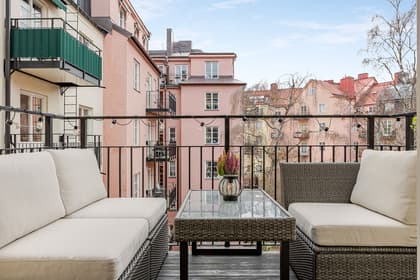 Balkong eller utsiktsbild