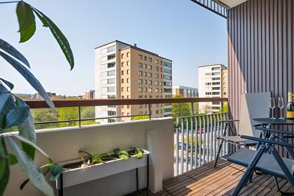 Balkong eller utsiktsbild