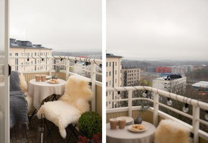 Balkong eller utsiktsbild