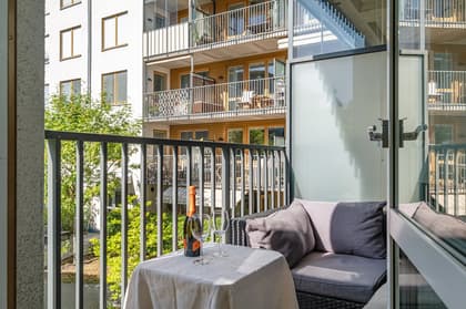 Balkong eller utsiktsbild