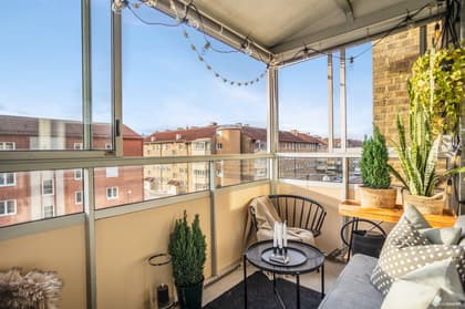 Balkong eller utsiktsbild