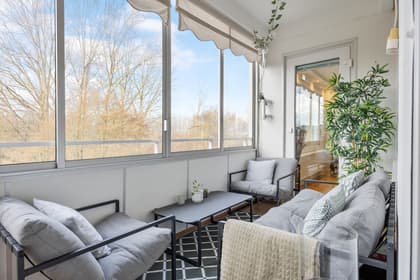 Balkong eller utsiktsbild