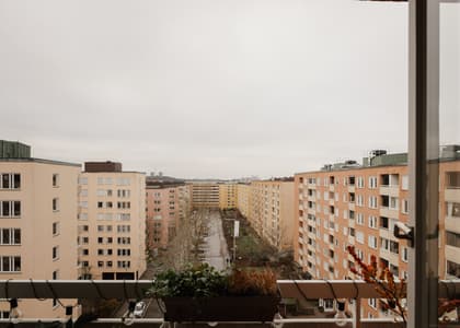 Balkong eller utsiktsbild