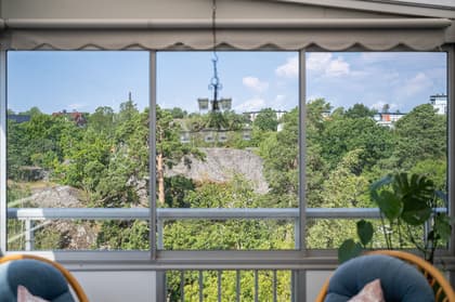 Balkong eller utsiktsbild