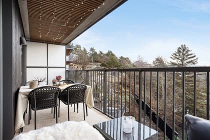 Balkong eller utsiktsbild