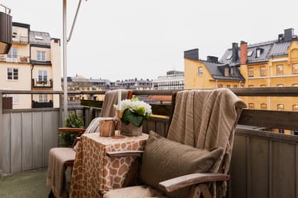 Balkong eller utsiktsbild