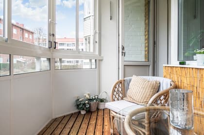 Balkong eller utsiktsbild