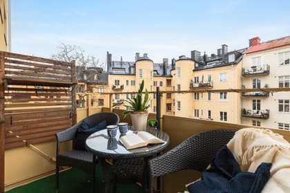 Balkong eller utsiktsbild